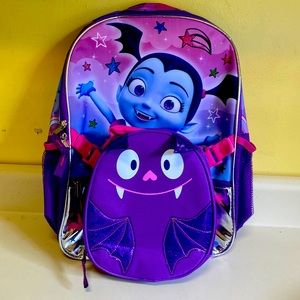 DISNEY JUNIOR VAMPIRINA SCHOOL BACKPACK W/DETACHED LUNCH BAG